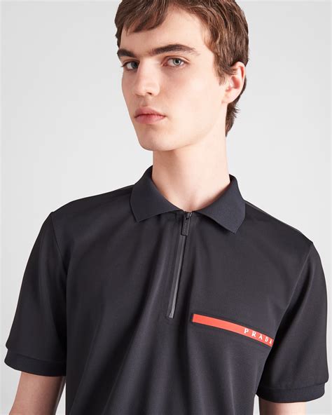 black prada polo|prada polos for men.